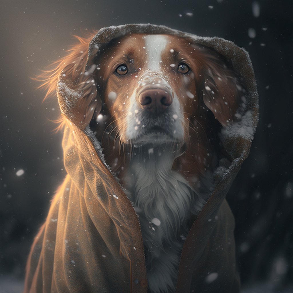 dog coat image