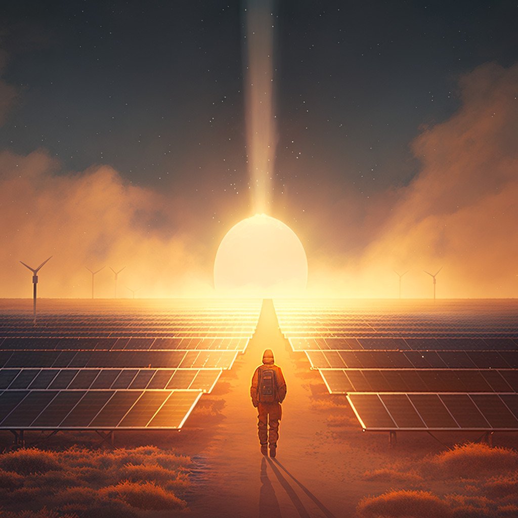 solar energy business image
