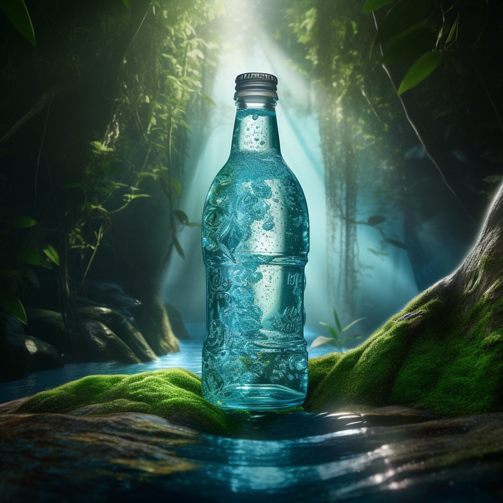 mineral water brand image