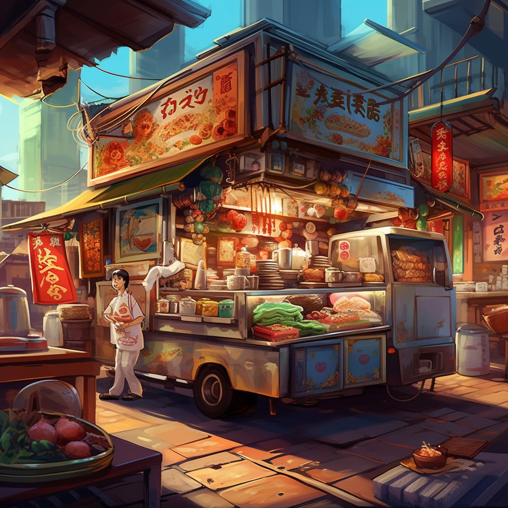 chinese food truck image