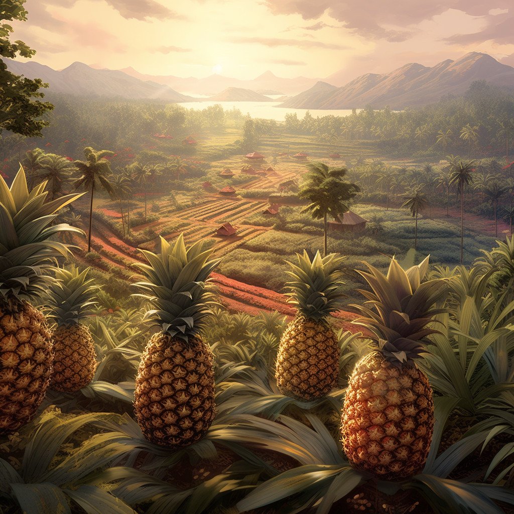 pineapple business image