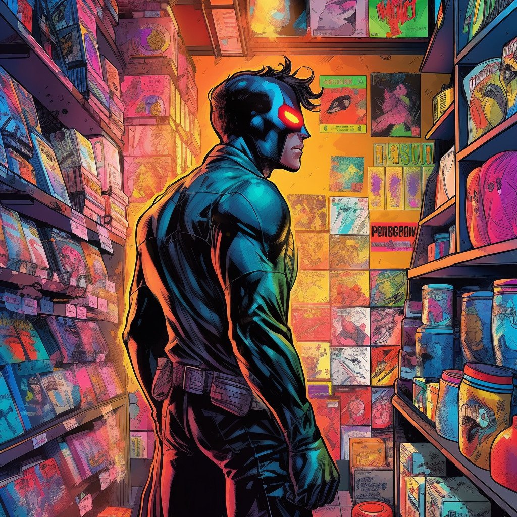 comic store image