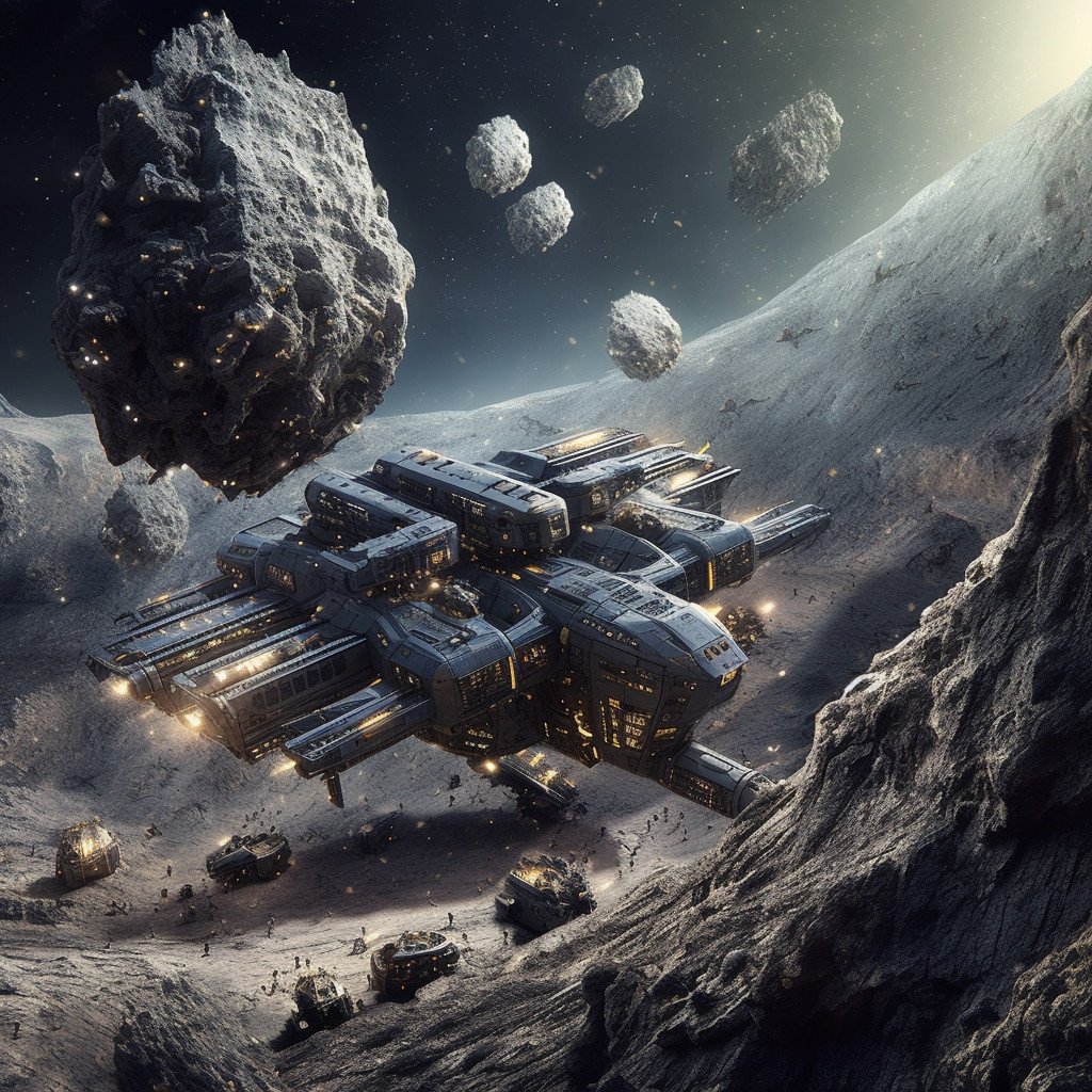 asteroid mining company image