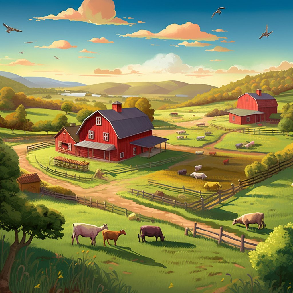 country farm image