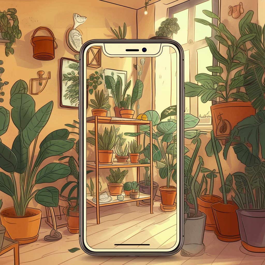 indoor plant care app image