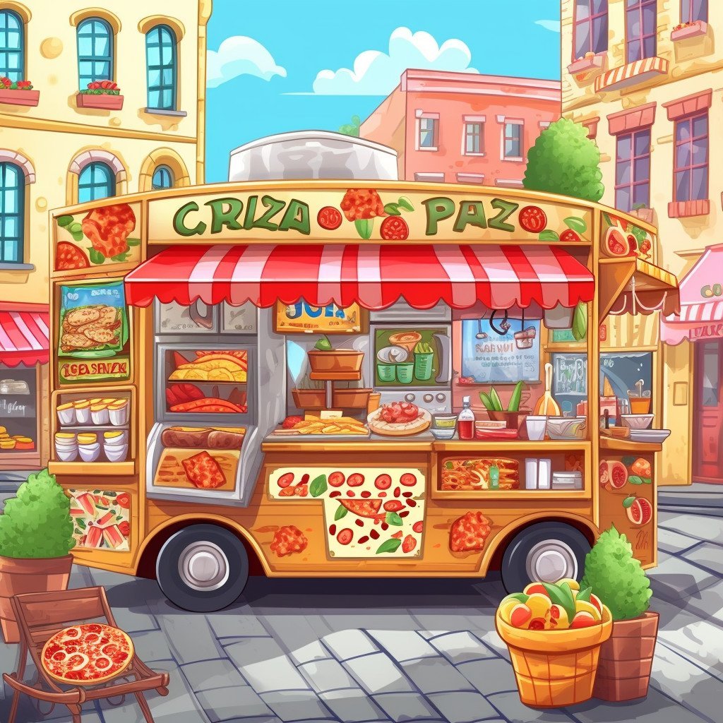 pizza food truck image
