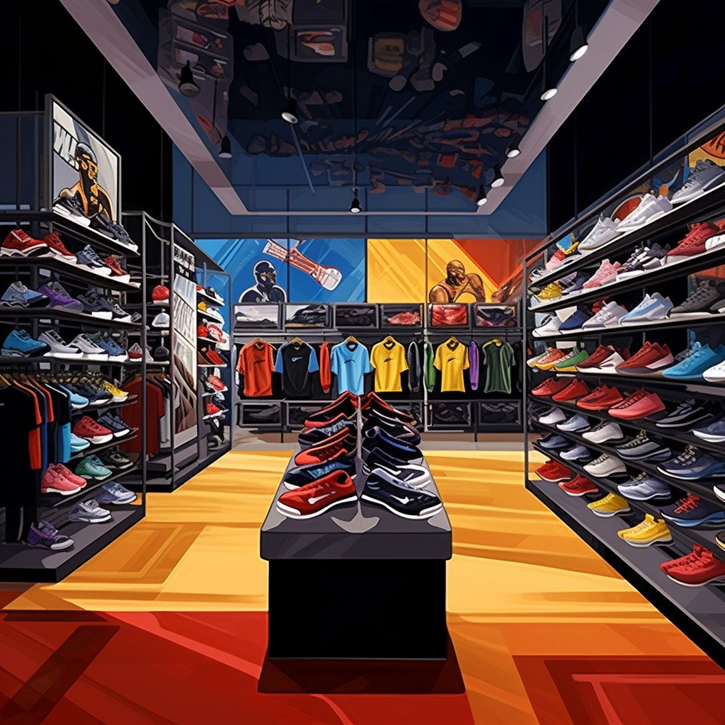 athletic store image