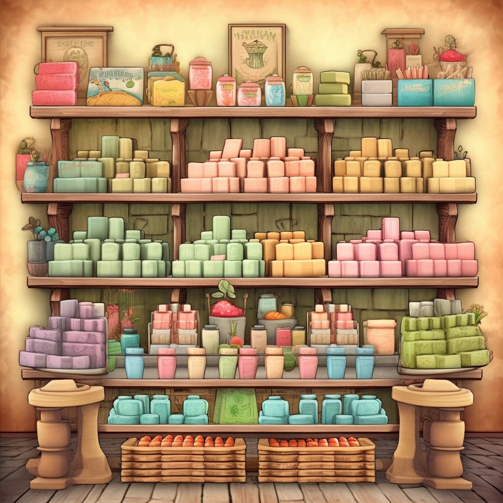 homemade soap store image