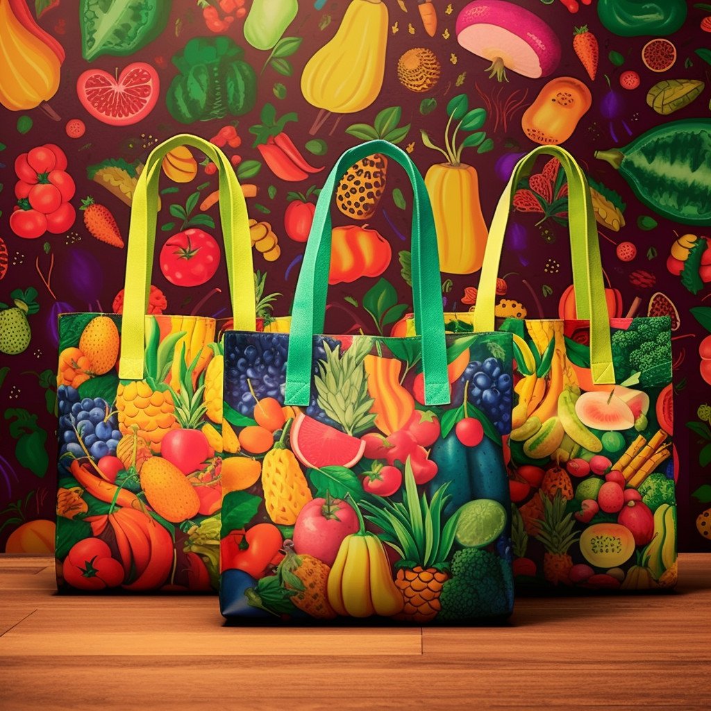 reusable shopping bags image