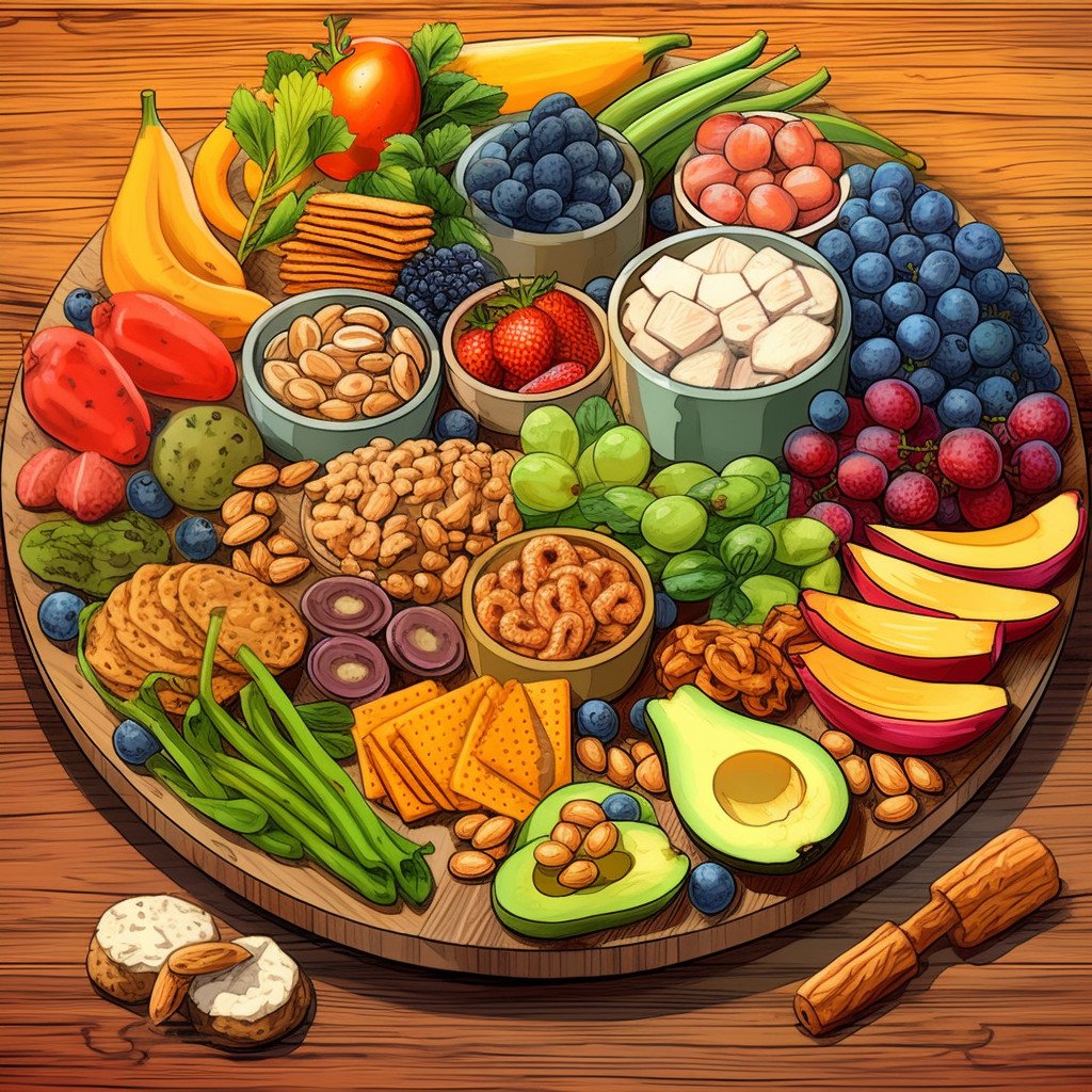 vegan snacks image