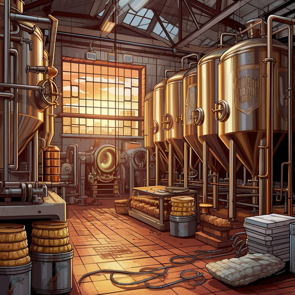 craft beer brewery image