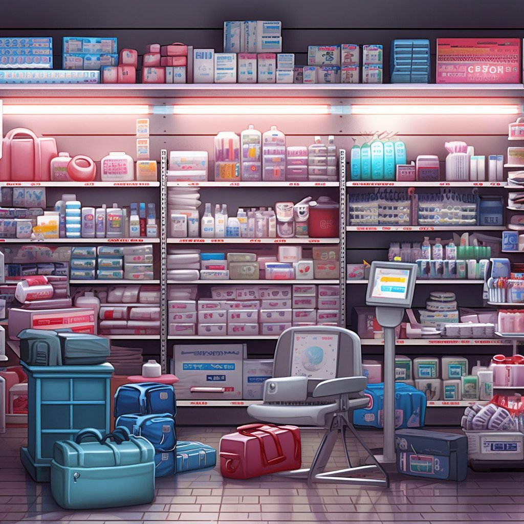 medical supplies store image