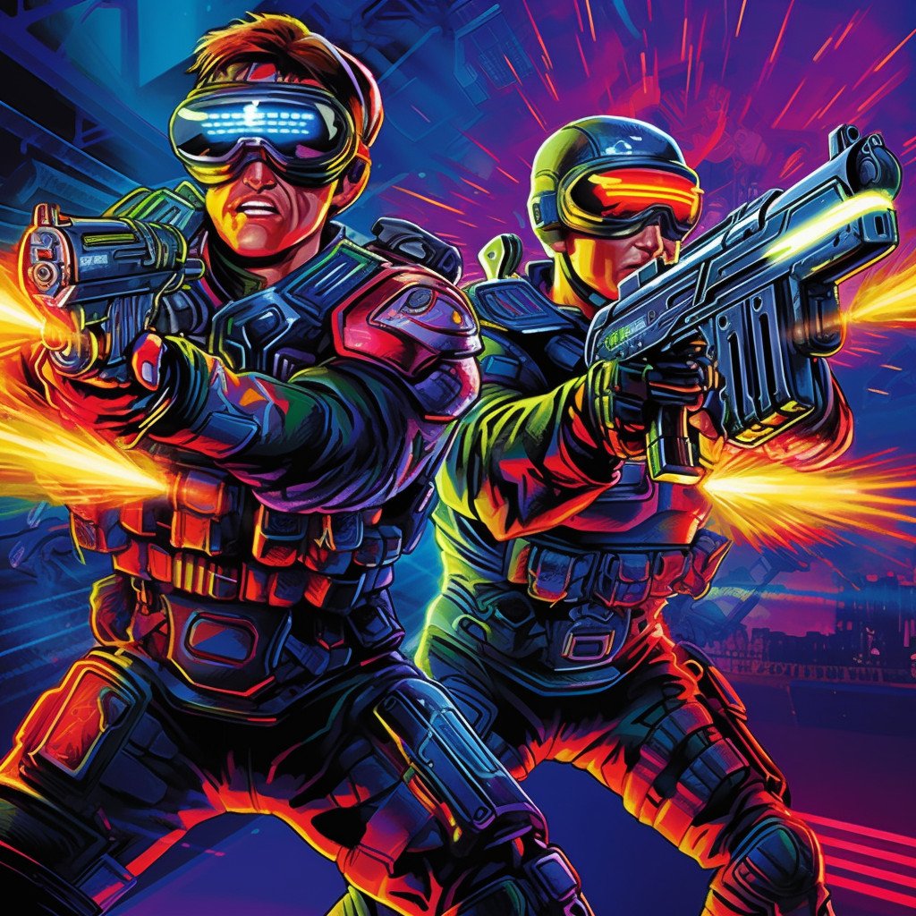 laser tag tournament image