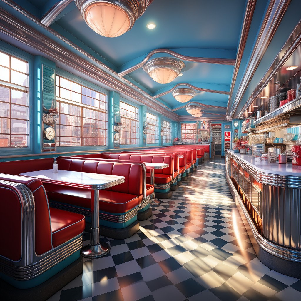 american diner image