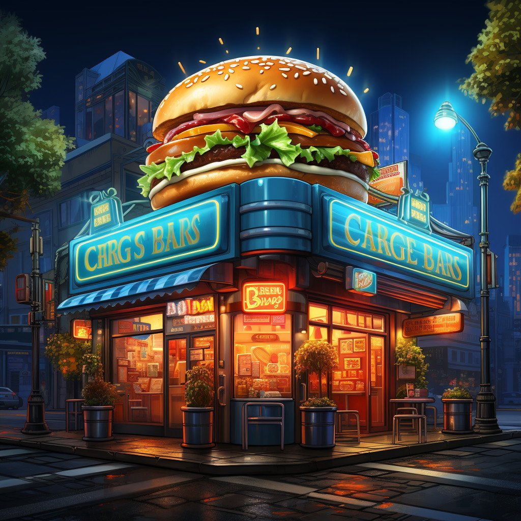 burger shop image