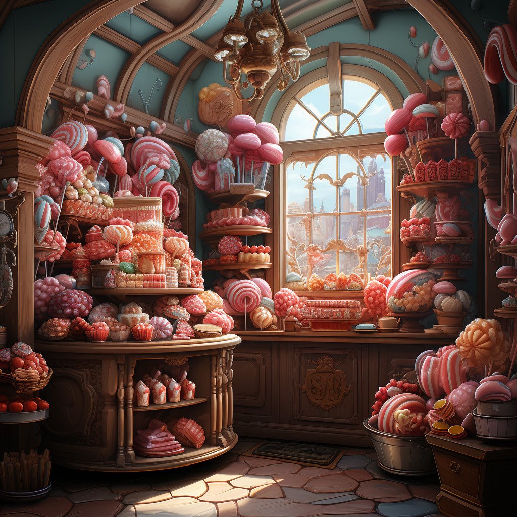 sweets shop image