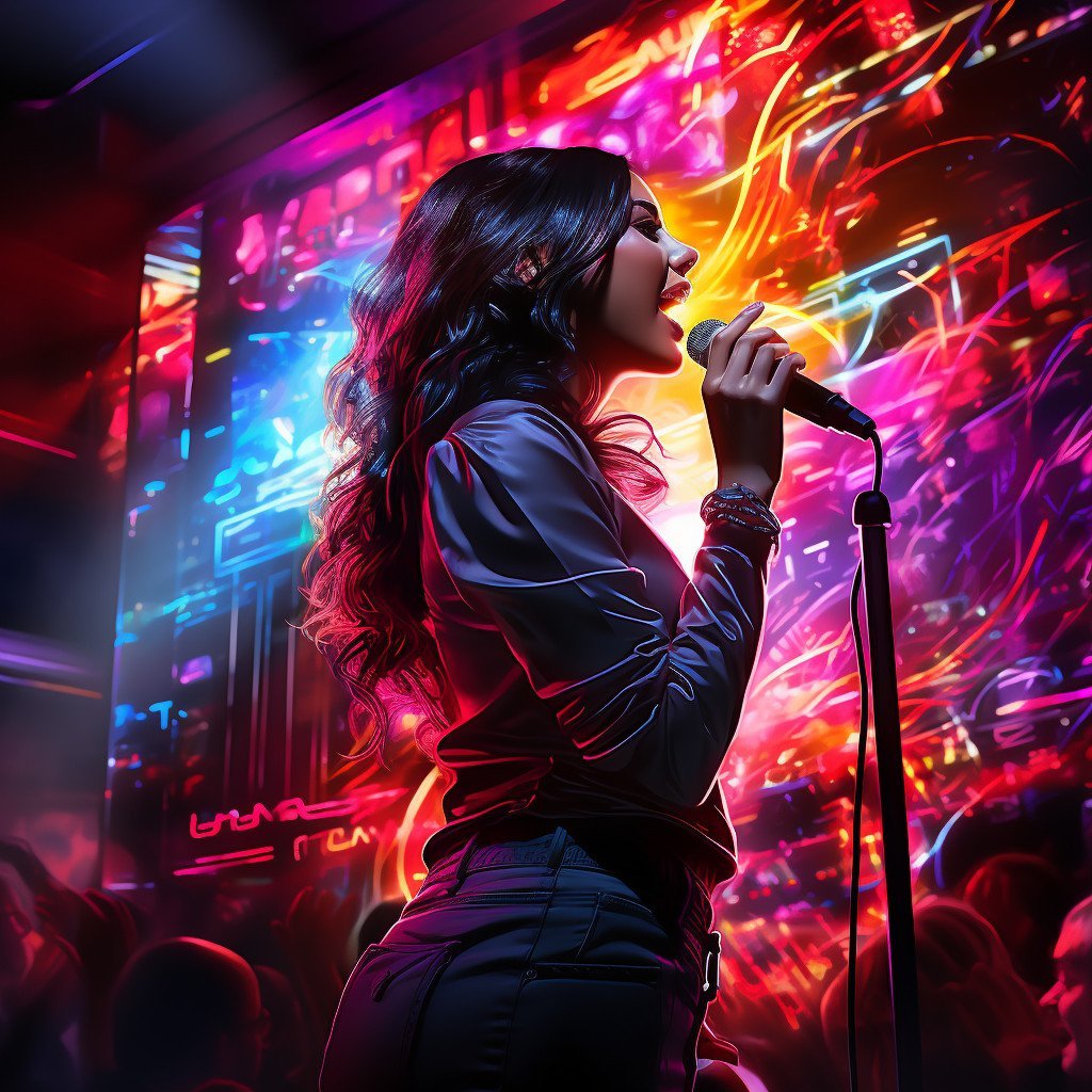 karaoke bar image