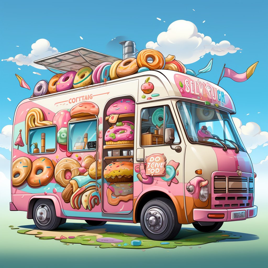 doughnut food truck image