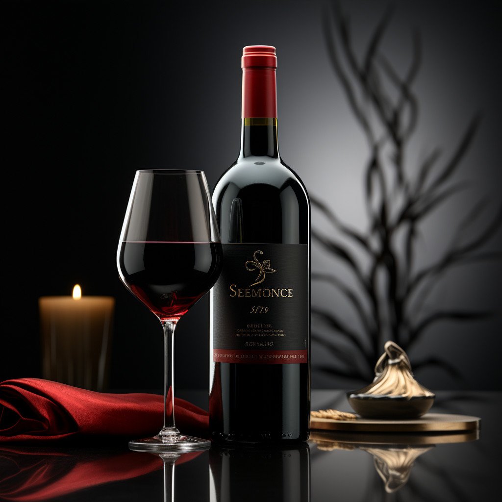 red wine brand image
