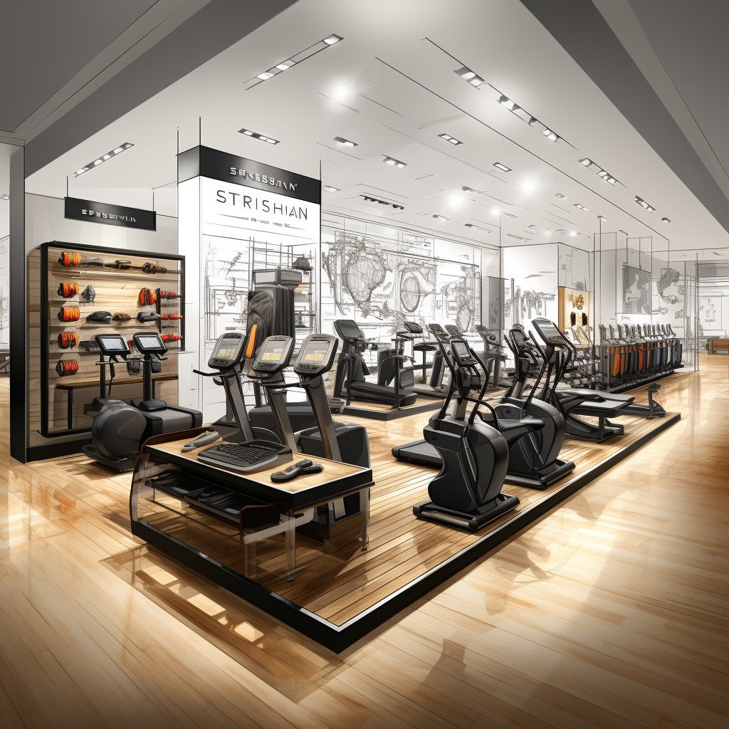 fitness store image