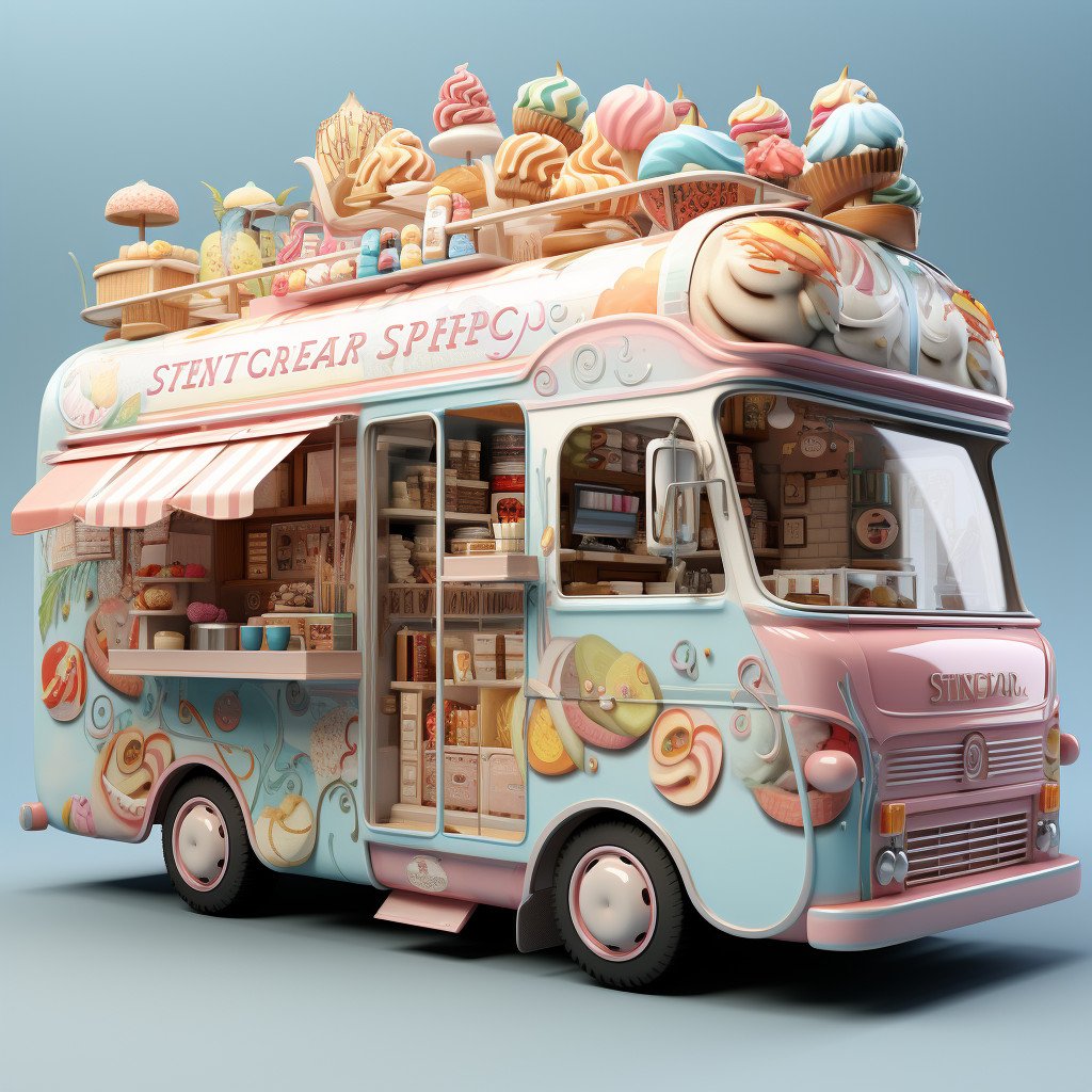 pastry food truck image