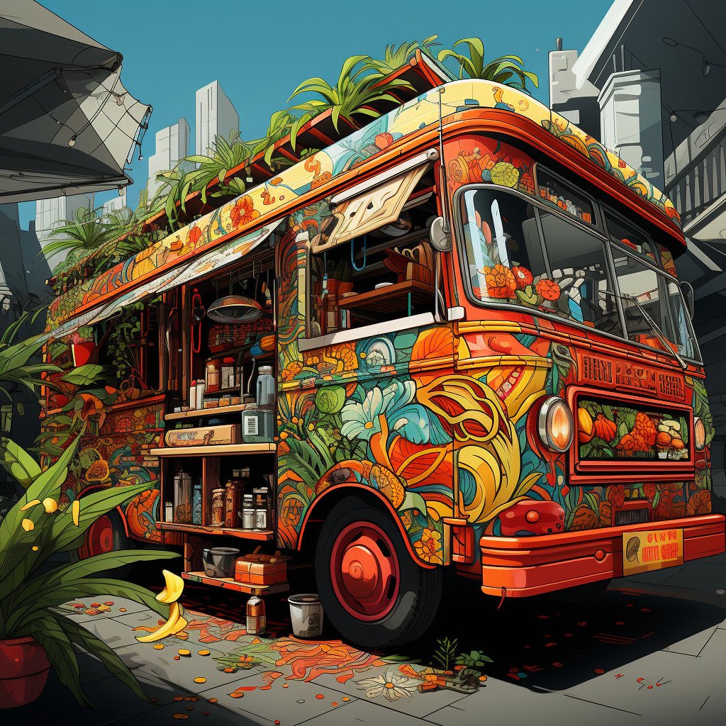 thai cuisine food truck image