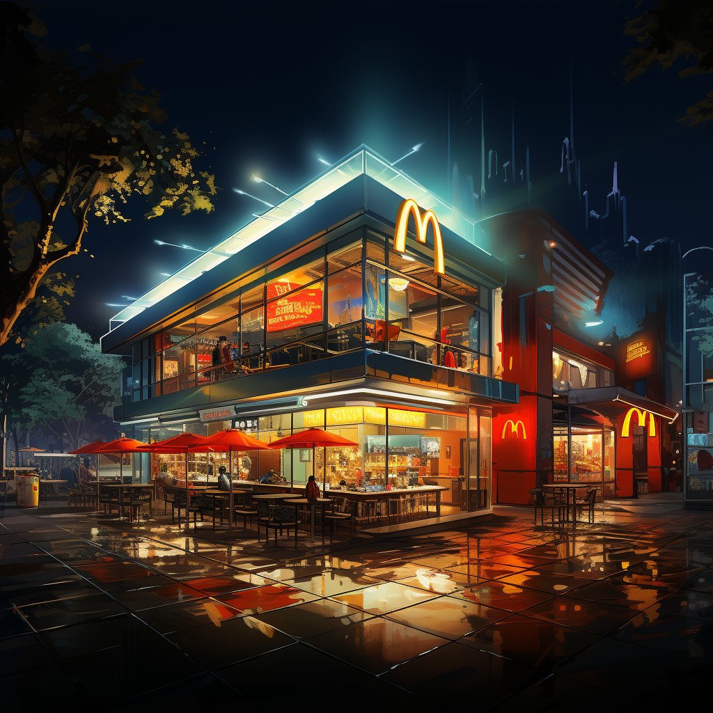 fast food restaurant image