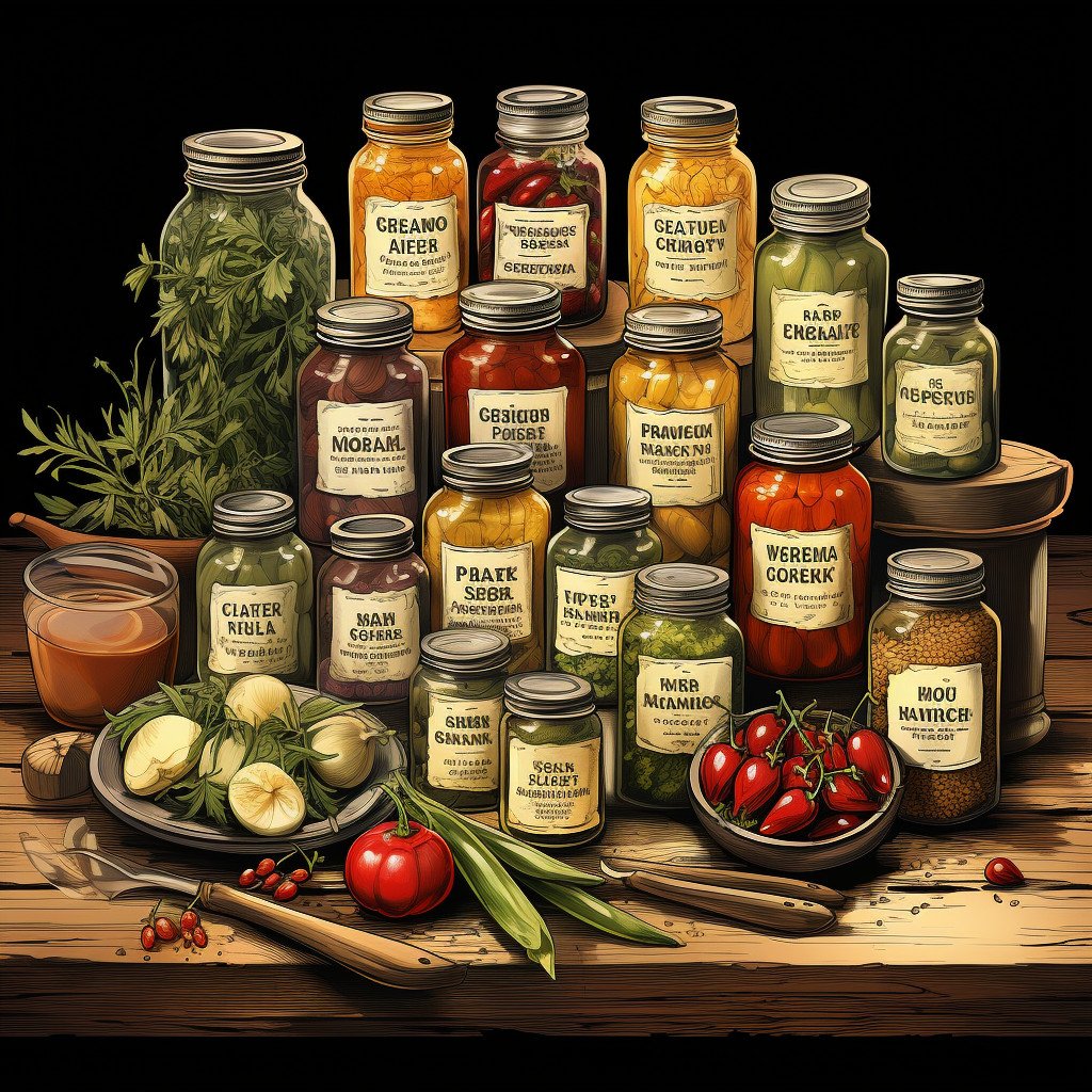 homemade condiments image