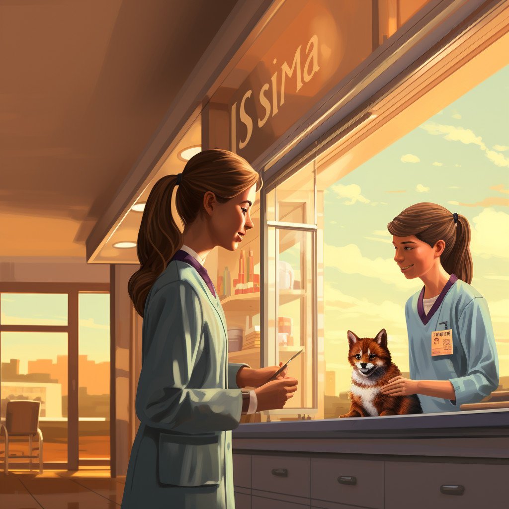 veterinary hospital image