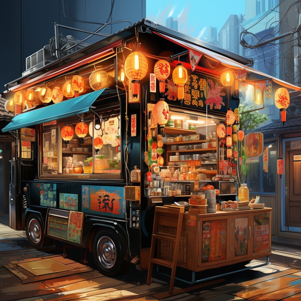 japanese food truck image