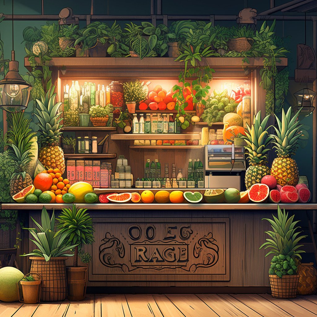 organic juice bar image