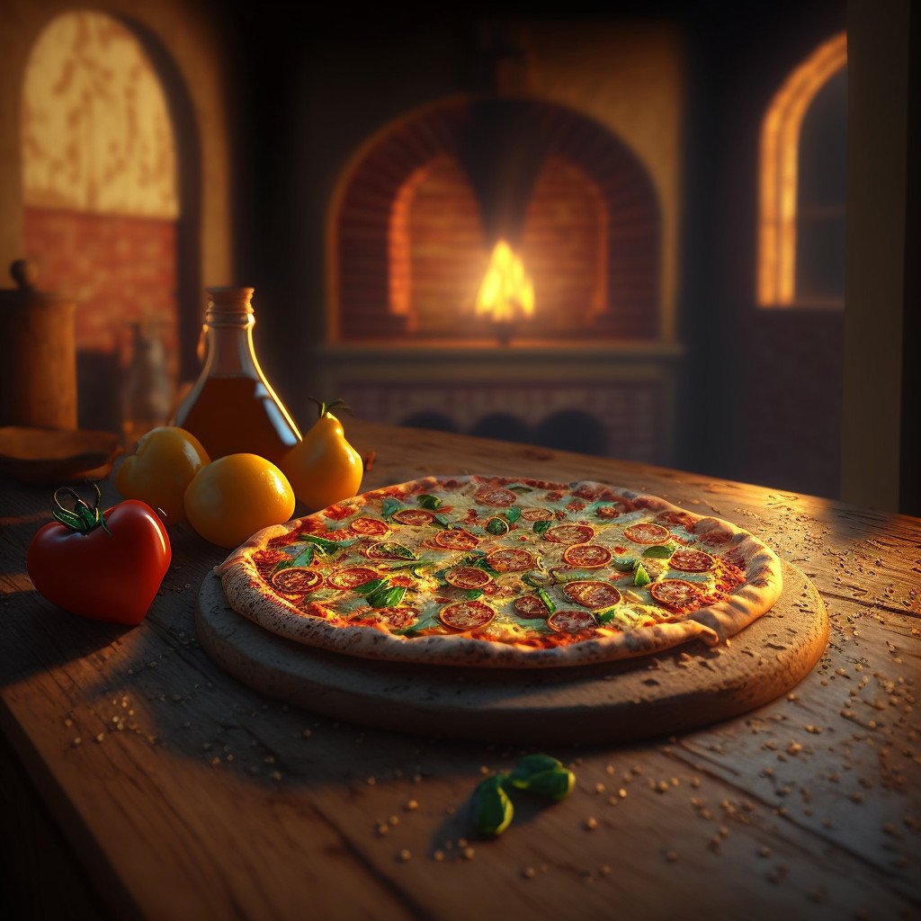 pizza restaurant image