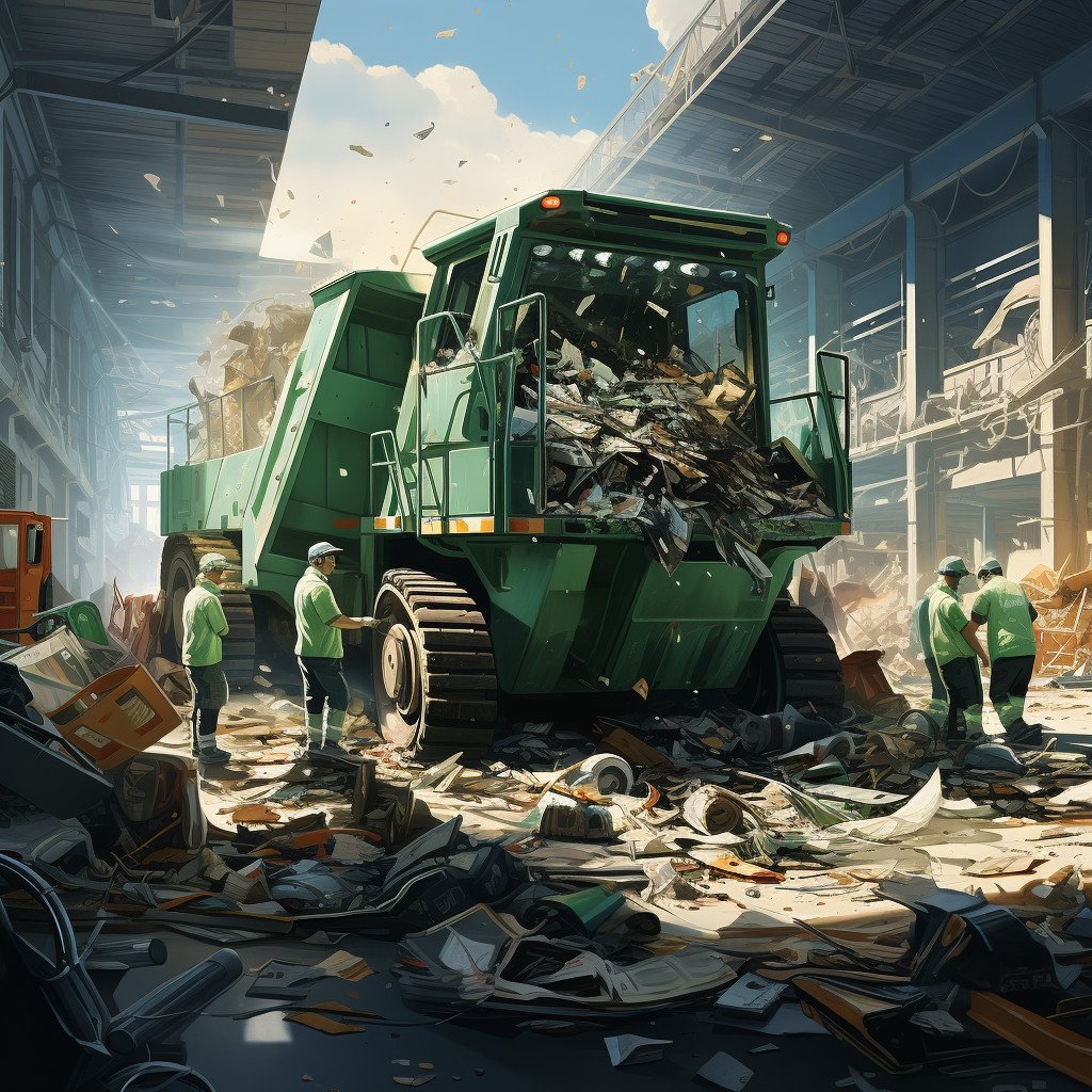 waste disposal business image