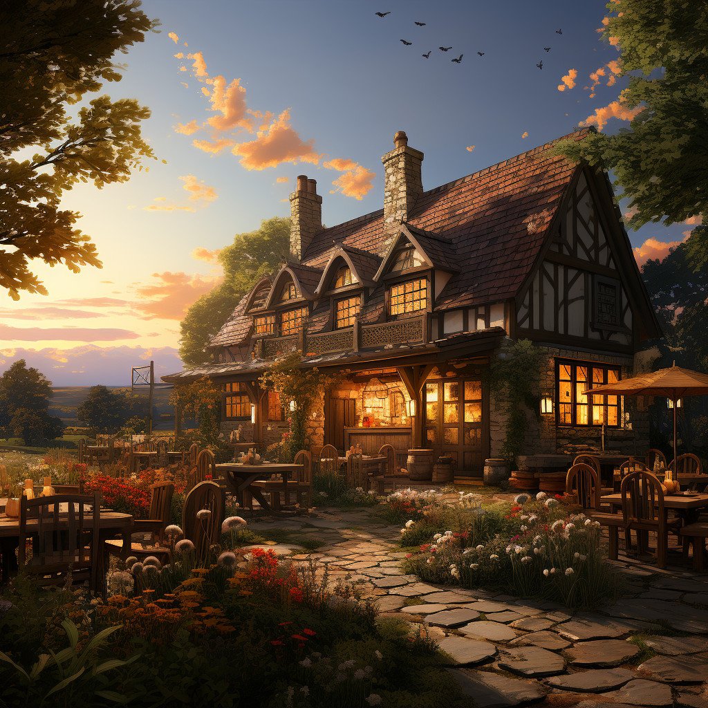 country restaurant image