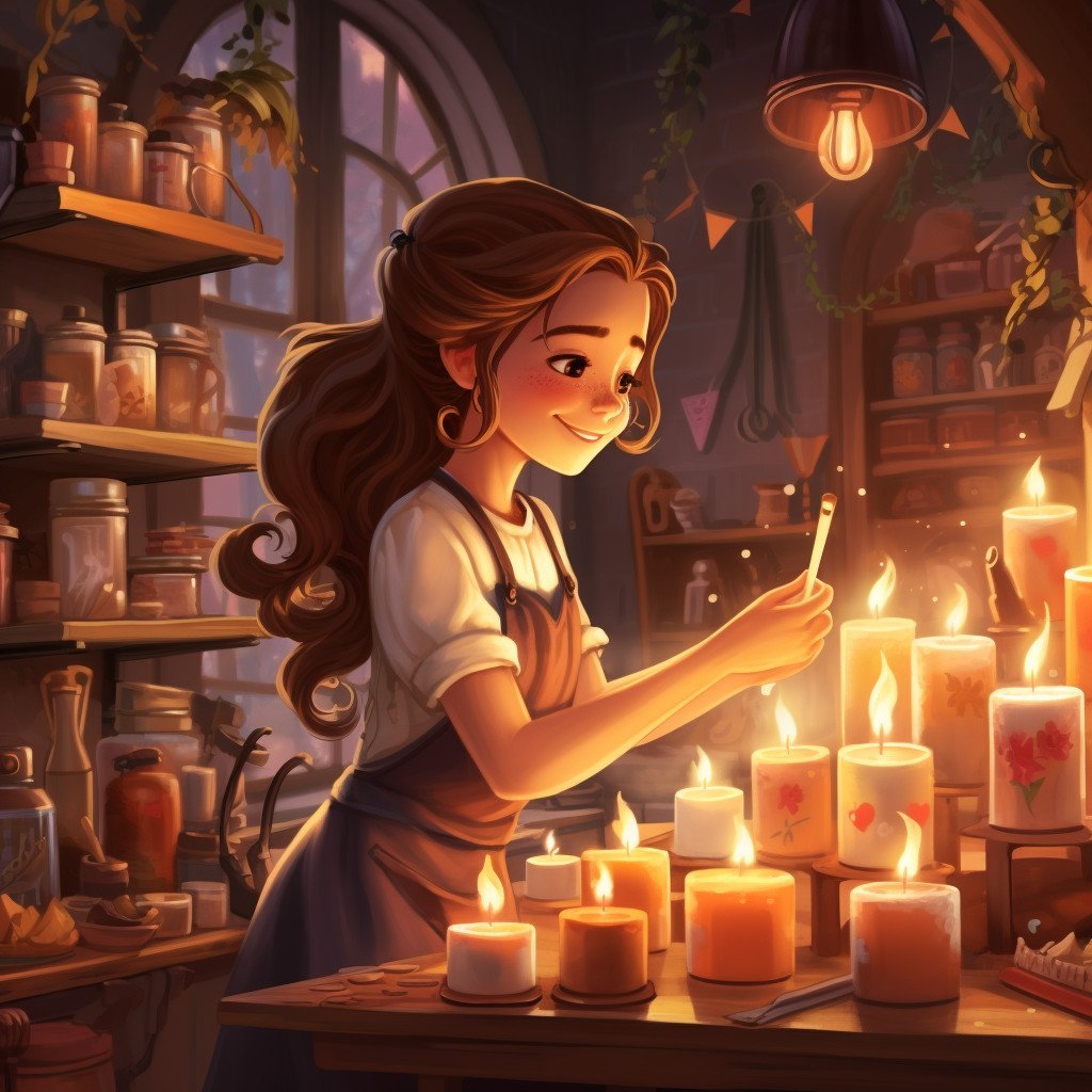 candle making business image