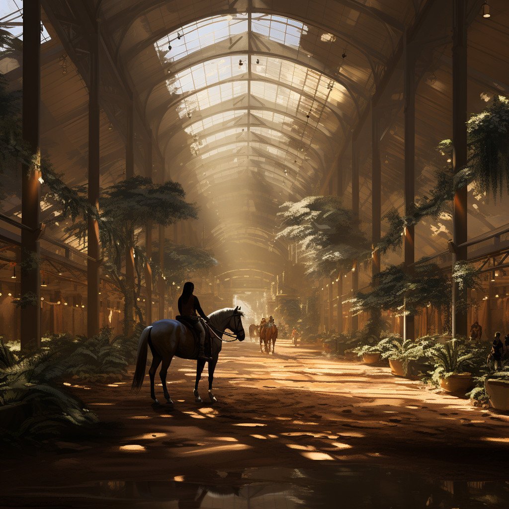equestrian center image
