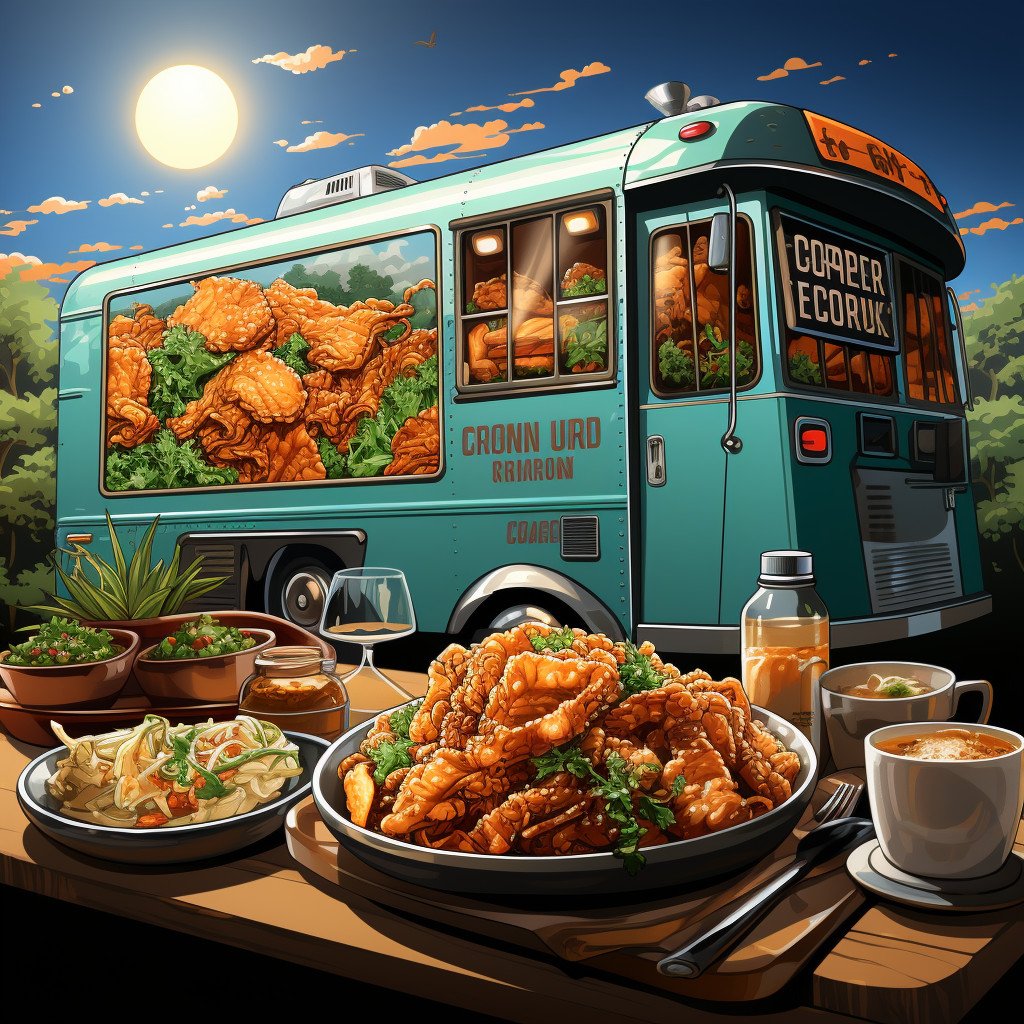 southern comfort food truck image