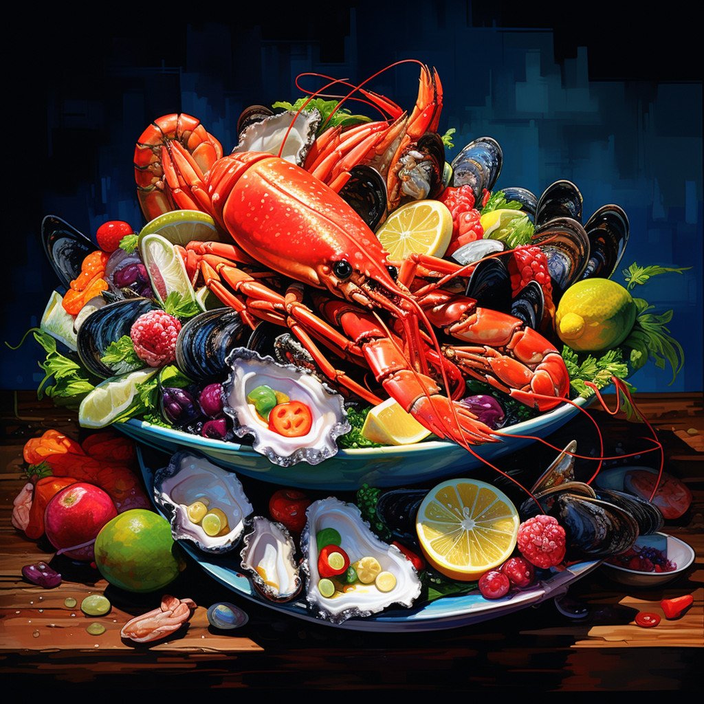 seafood brand image
