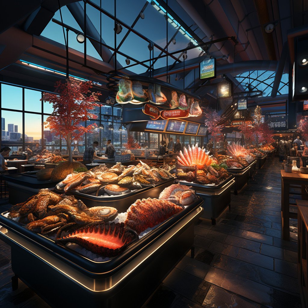 seafood market restaurant image