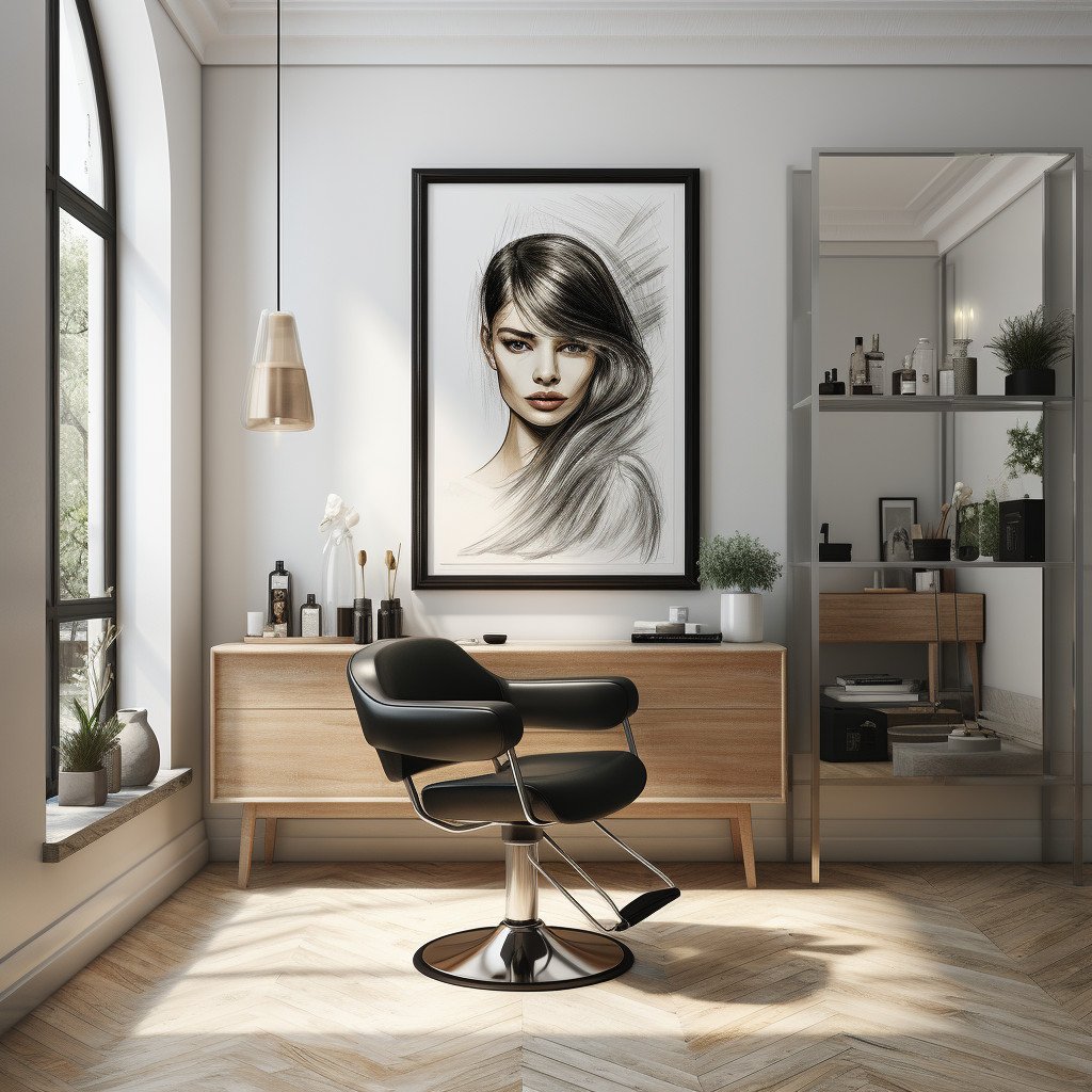 haircut salon image
