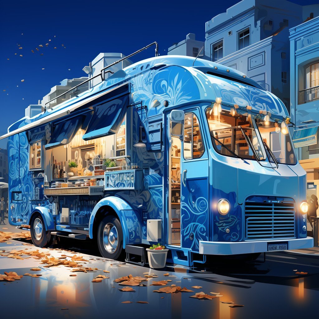 greek food truck image