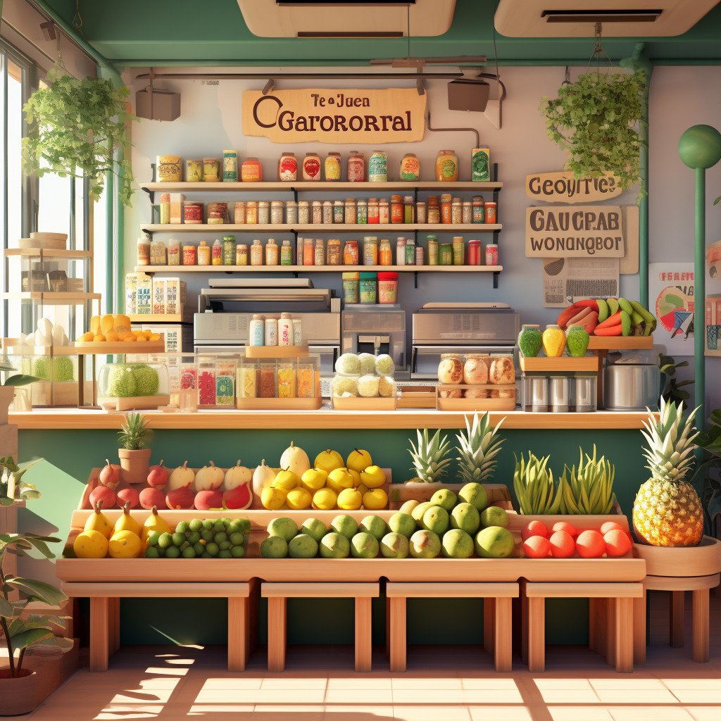 organic smoothie shop image