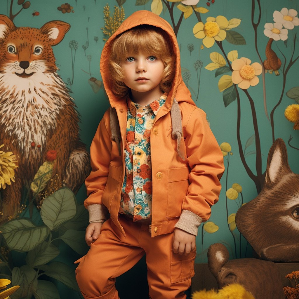 children's clothing brand image