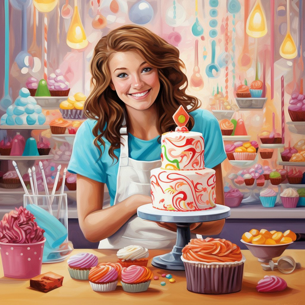 custom cake business image
