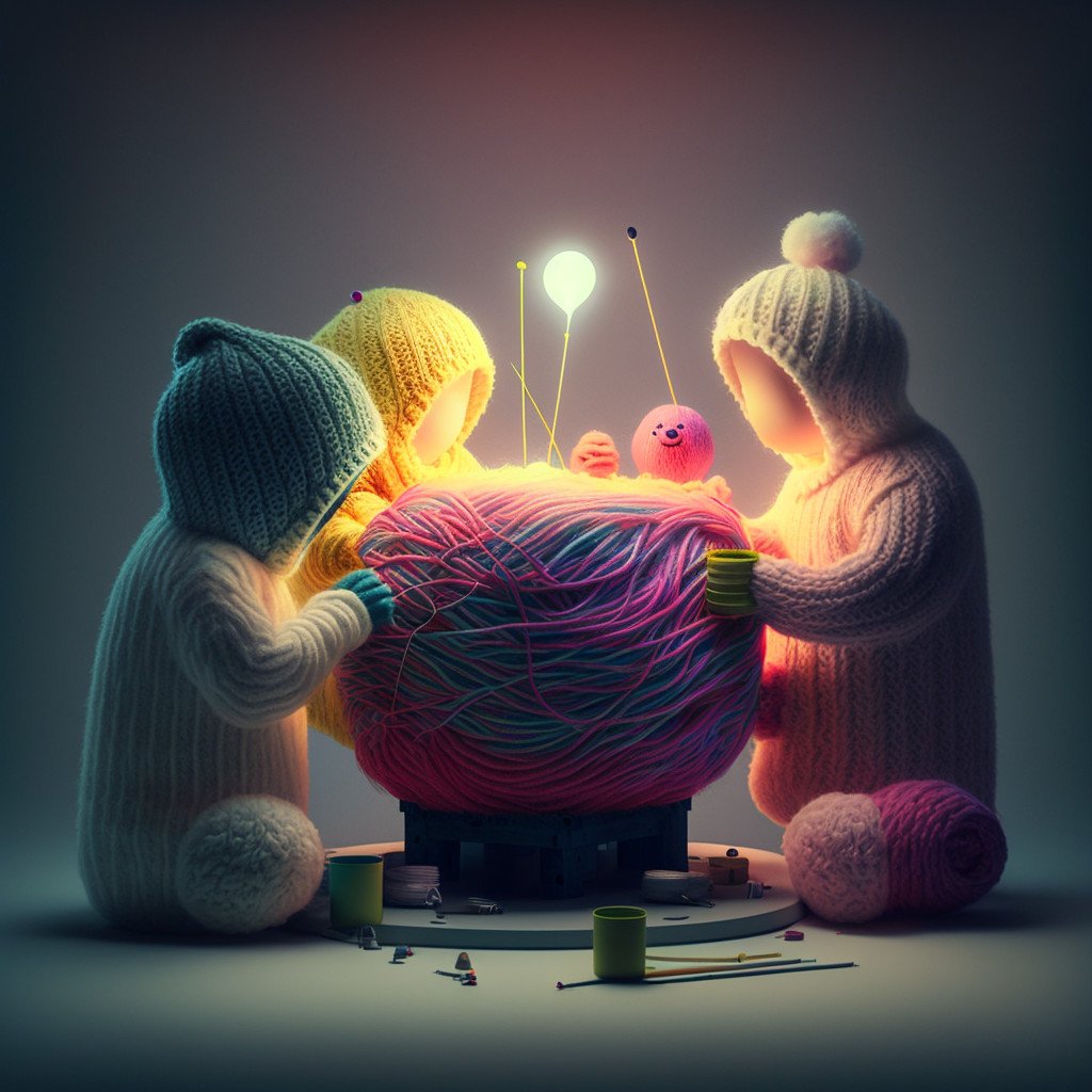 knitting group image